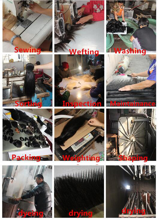 hair weave-production