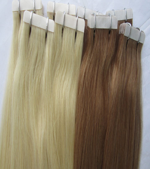 seamless tape in hair extensions