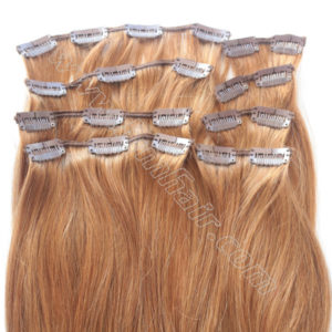 Grade-7A Good clip in hair extensions