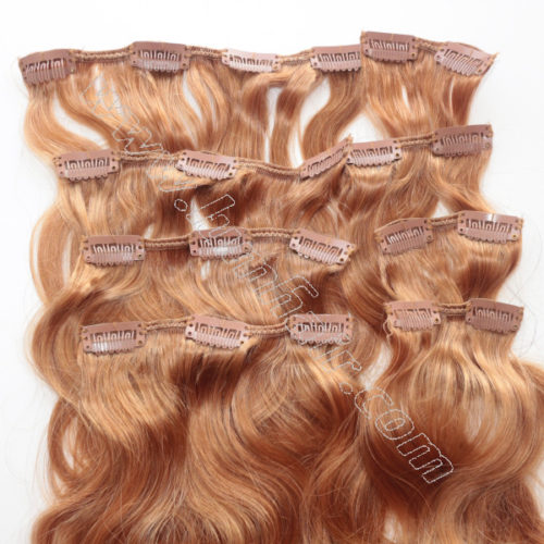 Grade-6A-Top Clip in Hair Extensions