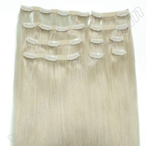 Clip in Human Hair Extensions 10pcs 22clips #24 (1)