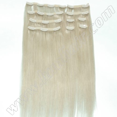 Human hair extensions clip in Hot sale 24 from
