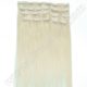 Clip in Human Hair Extensions 10pcs 22clips #613 (4)