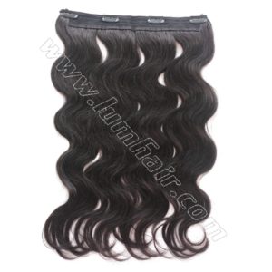 Grade-7A-flip-in-hair-extensions-body-wave-1b-1