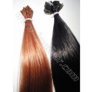 I and Flat Keratin hair extensions