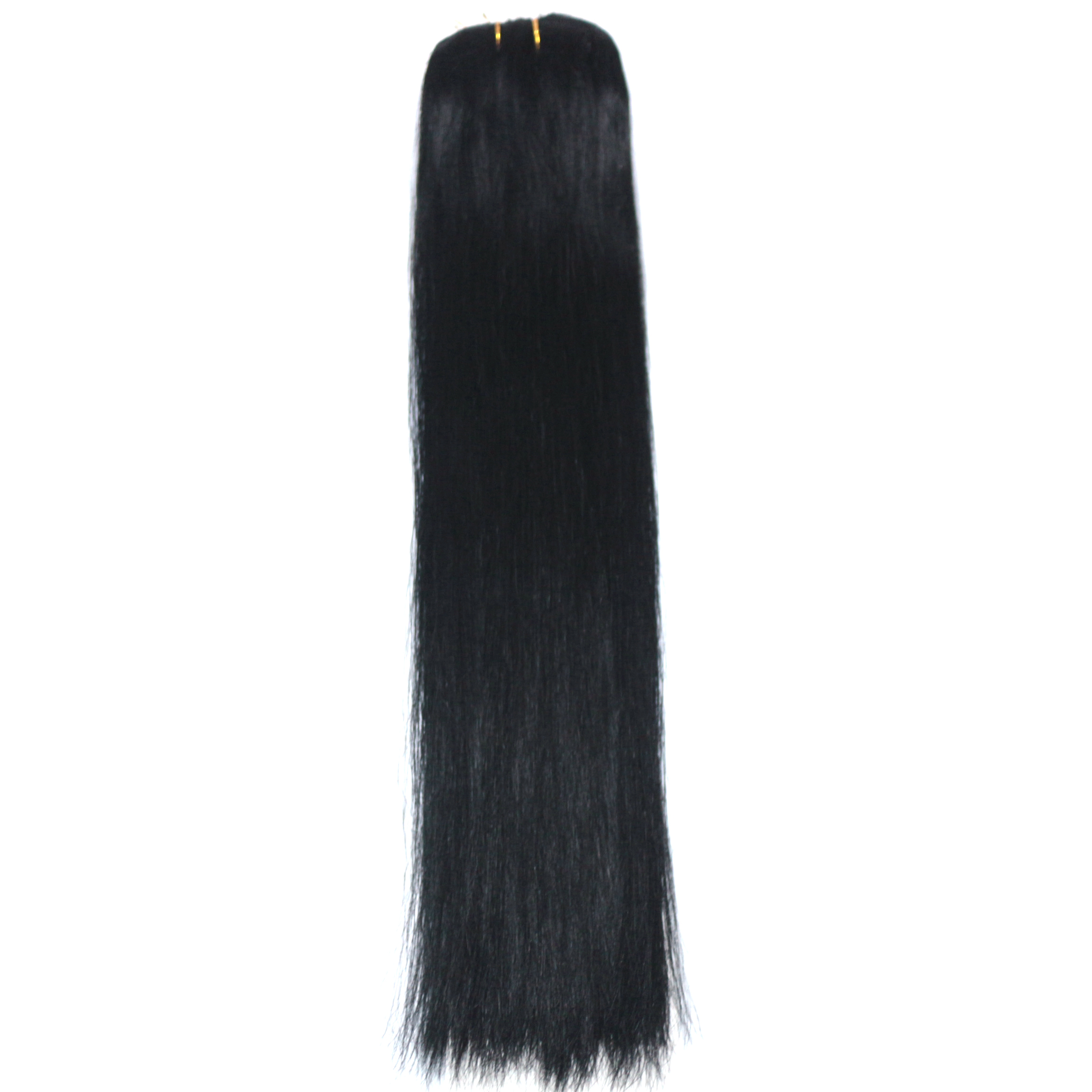 Clip in Human Hair Extensions 10pcs 22clips #1 (1)