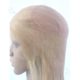 Blonde human hair lace wig (1)