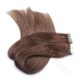 Brown tape hair extensions