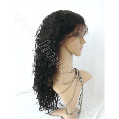 Curly lace wigs with baby hair