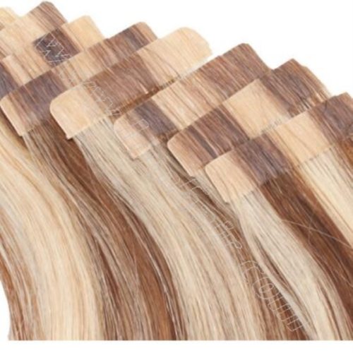 Highlight tape hair extensions