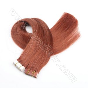 Red tape hair extensions