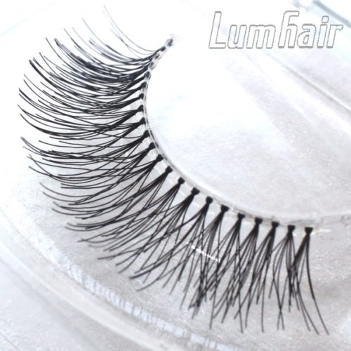 Long eyelash extensions