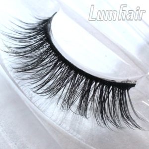 Synthetic fiber lashes