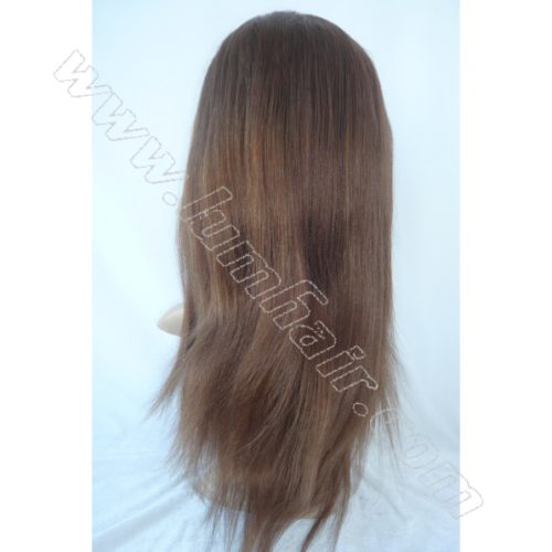 indian remy human hair light yaki full lace wigs