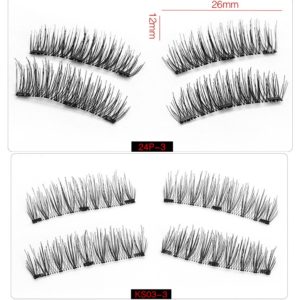 Full lash magnetic lashes with 3 magnets