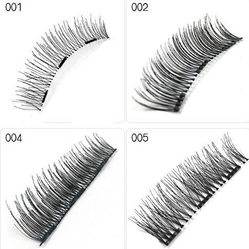 Magnetic lashes with 3 magnets